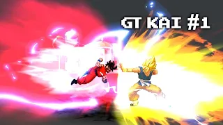 RE-UPLOADED [What-if]  Dragon Ball GT KAI: Chapter #1 Goku vs Uub (Sprite Animation)