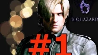 Resident Evil 6 Campaña Leon en español Parte 1