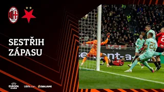 #UEL SESTŘIH | AC Milán – Slavia 4:2