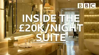 Why this London hotel costs £20,000 a night to stay in - BBC