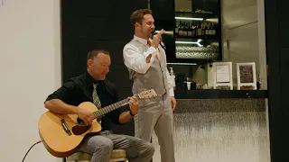 Groom Sings Surprise New Song to His Bride on Their Wedding Day