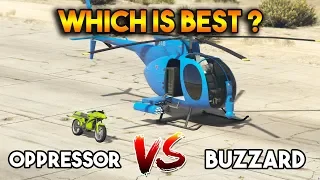 GTA 5 ONLINE : OPPRESSOR VS BUZZARD ATTACK CHOPPER (WHICH IS BEST?)