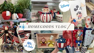 Shop with Me! lots of Homegoods Gems‼️ MAY 2024| LOTS OF 4th OF JULY DECOR & DISNEY FINDS‼️🇺🇸🎆