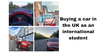 Buying a car as an international student in the UK || INDIAN STUDENT || HUSTLES WE FACED🤯||