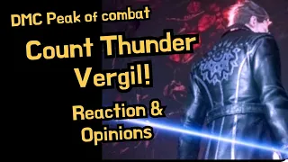 Count Thunder Vergil Trailer Discussion | Devil May Cry Peak of Combat