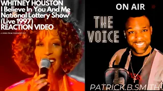 WHITNEY HOUSTON- I Believe In You And Me-( National Lottery Show LIVE 1997)-REACTION VIDEO