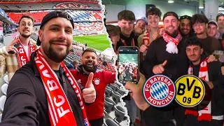 Je me goinfre au lounge VIP du match Bayern Dortmund (c'est incroyable)