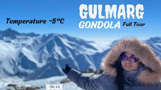 Gulmarg Gondola Cable Car Phase 1 Phase 2| Things To Do In Gulmarg Gondola| Full Tour 4K