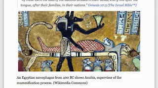 Egyptians descended from Ham, Noahs Son - Science Confirms Bible AGAIN!!