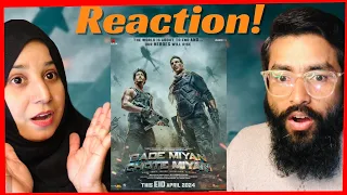 Pakistani Reaction Bade Miyan Chote Miyan | HINDI TEASER |Akshay, Tiger,Prithviraj |AAZ | Alia Khan