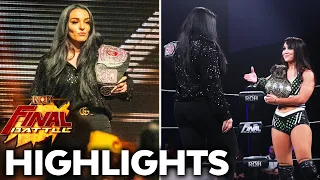 Deonna Purrazzo's Shocking Appearance: Final Battle 2021 Highlights