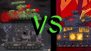 KV 6 and SMK vs MOROK - Tank power levels (2 vs 1)