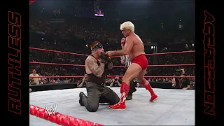 Brock Lesnar & Undertaker vs. Ric Flair & RVD | WWE RAW (2002) 1