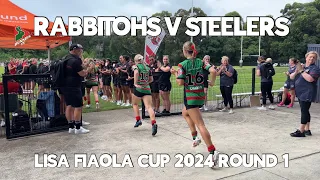 Rabbitohs v Steelers Highlights - Lisa Fiaola Cup 2024 Round 1