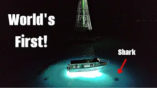 Glass Bottom Boat At NIGHT! (First Ever) What Will I See?