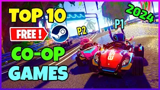 Top 10 FREE Co-Op Games to play with Friends in Early 2024 (+5 BONUS GAMES)