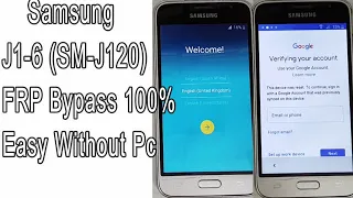 FRP Bypass Samsung J1 2016 (SM-J120) Remove Google Account Lock 100% Easy Without Pc