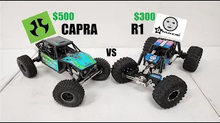 Can the GMADE R1 Compete with the Capra? (Axial Capra vs GMade R1 RC Crawler)