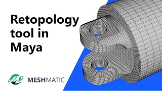 Using the retopology tool in Maya | Meshmatic tutorial