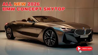 First Look! New 2026 BMW Concept Skytop Revealed! - More Elegant Era of BMW Design!