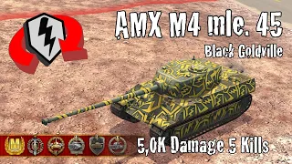 AMX M4 mle. 45  |  5,0K Damage 5 Kills  |  WoT Blitz Replays