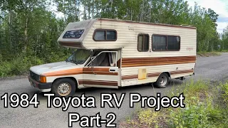 1984 Toyota RV Project Part-2