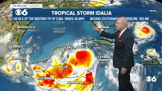 Tropical Storm Idalia strengthens; 'convection has really intensified around the center'