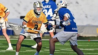 #1 Duke vs Towson | 2021 CAA Men's Lacrosse Game of the Week | Full College Lacrosse Game (2/20/21)