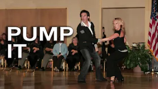 PUMP IT - BLACK EYED PEAS | Dancers Jordan Frisbee & Tatiana Mollmann | West Coast Swing (2006)