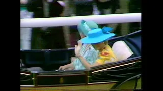 Ladies Day Royal Ascot 1987 incuding The Gold Cup and Diana Princess of Wales