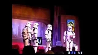 STAR WARS HD 1080p Hilarious StormTrooper Skit At Star Wars Weekend 2014 Featuring Let It Go From Fr