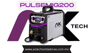 AXT-PULSEMIG200 Inversor a Microalambre Pulsado para soldar Aluminio