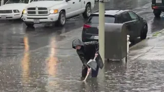 Flash flooding hits San Francisco during torrential storm downpour