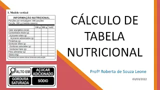 Curso de Rotulagem Nutricional - IN 75/2020