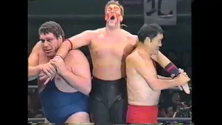 Andre The Giant & Baba vs Masters & Nitron 1990 11 25