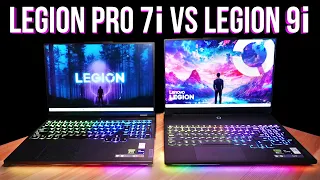 Legion 9i vs Legion Pro 7i Review Summary - Performance, Display, Thermals, Benchmarks, Gameplay