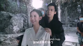 KÍNH SONG THÀNH | Hậu trường cảnh quay hội ngộ dưới tuyết rơi đầy lãng mạn của Tô Ma và Bạch Anh