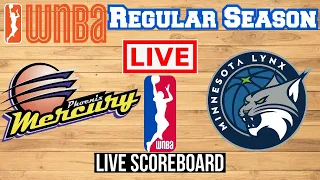 Live: Phoenix Mercury @ Minnesota Lynx  | Scoreboard | Play by Play | Bhordz TV