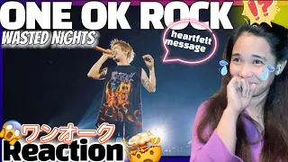 A SINCERE MESSAGE!! FIRST TIME WATCHING WASTED NIGHTS ONE OK ROCK REACTION