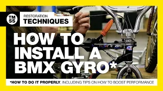 How to install / set up a BMX Gyro (the proper way).