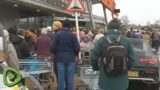UK supermarket allow people over 70 to shop first