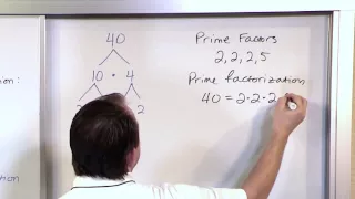 Prime Factorization - 5th Grade Math - Finding Factors of a Number (Factoring) - Math Homework Help!