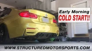 BMW F80 M3 Akrapovic Full Exhaust ( Cold Start + Flyby)