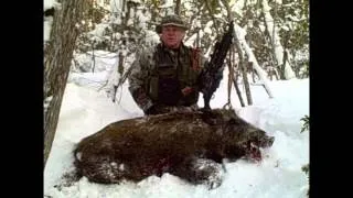 Russian Boar - Shot With .308 Socom M14