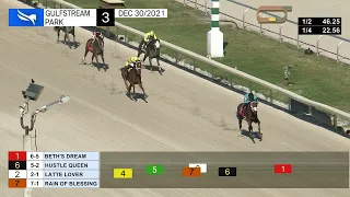 Gulfstream Park December 30, 2021 Race 3