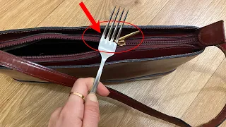 Tailors Don’t Show You This Hack How to Fix Broken Zipper in 1 Minute!