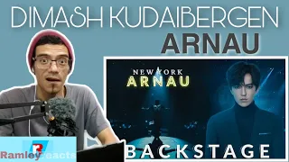 Reaction🎵Dimash Kudaibergen - Arnau Envoy (BACKSTAGE) New York | Ramley Reacts