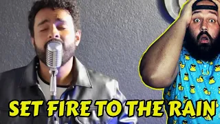 Set Fire To The Rain - Gabriel Henrique | REACTION