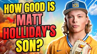 How Good Is Matt Holliday's Son?  (The Scary Truth)