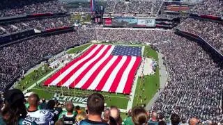 Philadelphia Eagles vs Jacksonville Jaguars - 9.7.14 - Jet Flyover & National Anthem